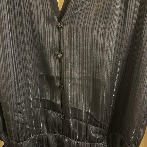 All in Favor shimmery romper - Picture 3 of 7